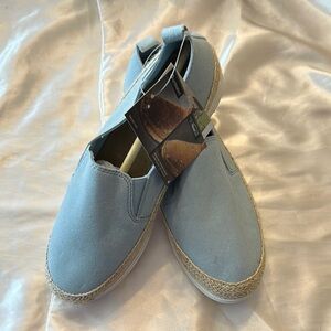 BearPaw Sky Blue Slip-On Shoes